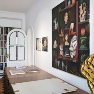 Homestory: Wohnen in der Kunstgalerie, Arbeitszimmer